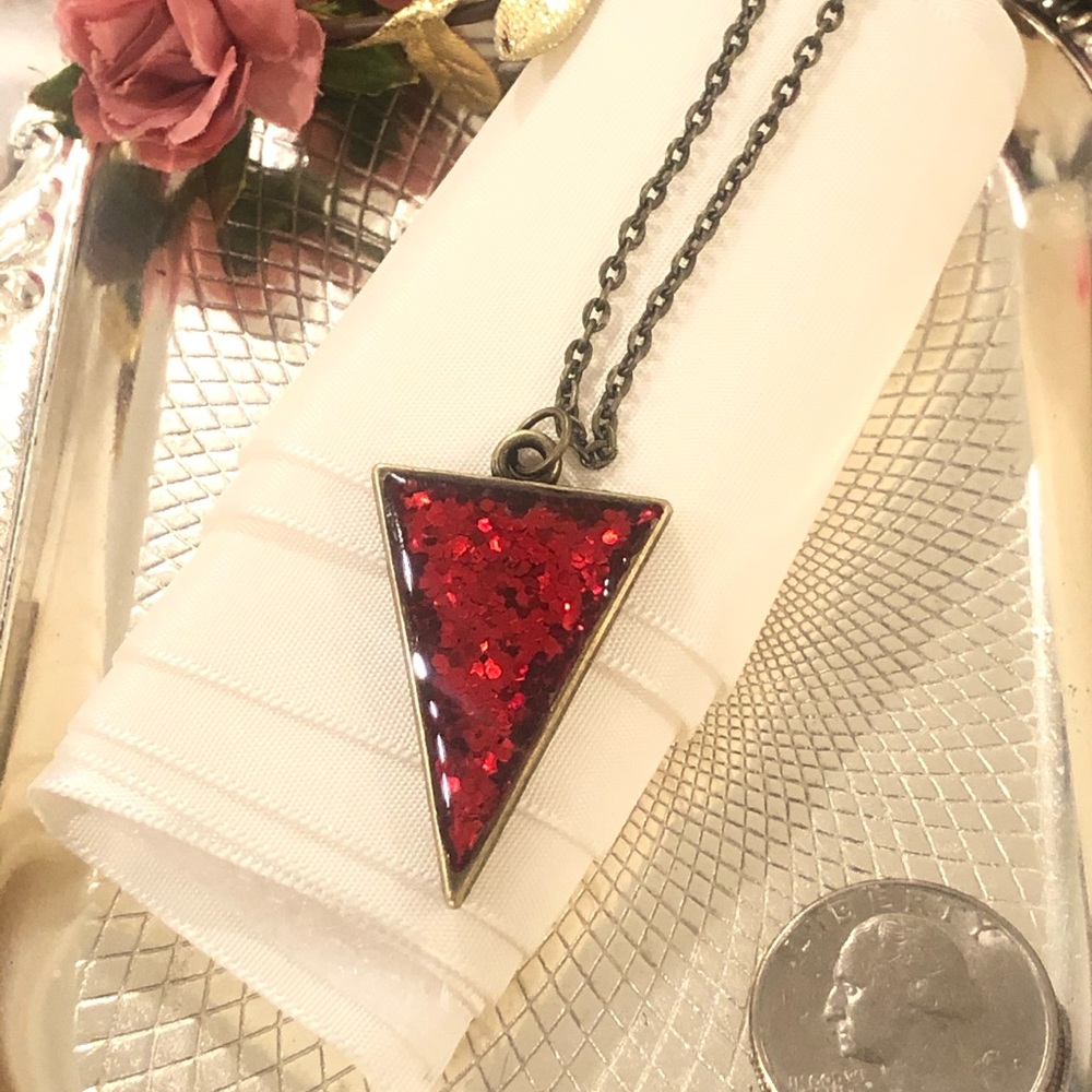 Ruby Red Pendant - Picture 2 of 4
